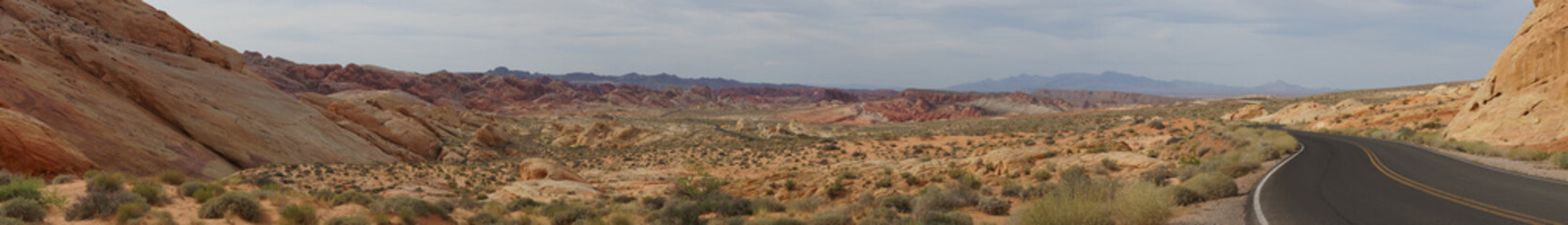 Superpanorama Mojave-Wüste