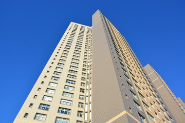 Obraz premium Modern residential building in Astana, Kazakhstan