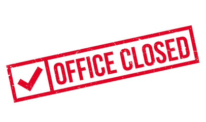 Fototapeta premium Office Closed rubber stamp