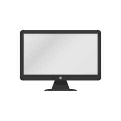 Monitor icon. Vector illustration.
