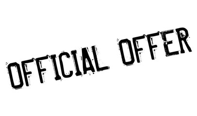 Official Offer rubber stamp