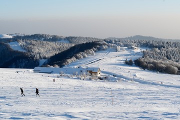 Station de ski du Ballon d'Alsace neige 