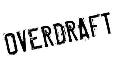 Overdraft rubber stamp