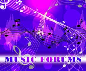 Music Forums Shows Song Social Media Groups