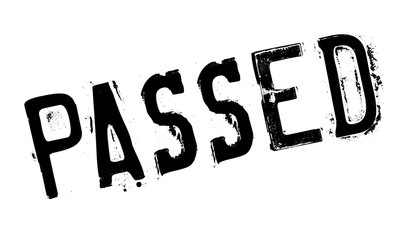 Passed rubber stamp
