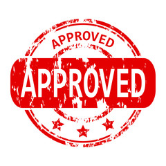 Approved rubber stamp.
