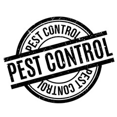 Pest Control rubber stamp