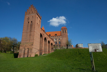 Zamek w Kwidzynie, wieża obronna, Polska The castle in Kwidzyn, Poland  © 123108 Aneta