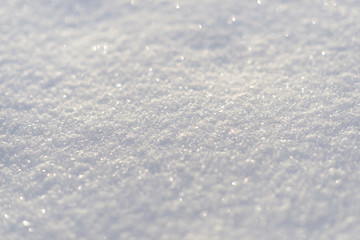 Background of natural snow texture