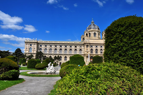 The Natural History Museum in Vienna, Austria 