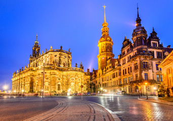 Fototapeta na wymiar Dresden, Germany - Hofkirche
