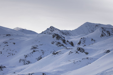Ski Austria, glacier. Winter sports theme.