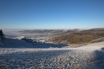 Frosty Frozen Kaiserstuhl Germany