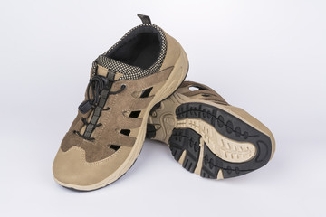 Men's beige shoes