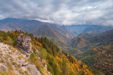 Gruzja piekną jesienią. A beautiful autumn in Georgia.
