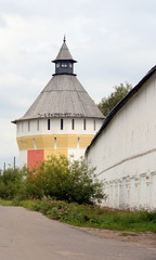 Fortress tower of Saviour Priluki Monastery.