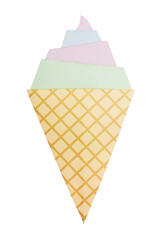 Ice cream in the cone