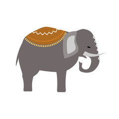 Elephant vector illustration.