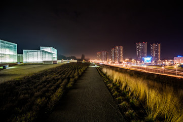 Śląskie muzeum nocą © BlackMediaHouse