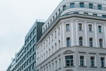 Fototapeta premium Street of modern office buildings