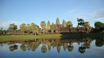 Atardecer en Angkor Wat, Siem Reap, Camboya - Sunset at Angkor Wat Temple, Cambodia