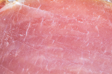 Closeup macro sirloin pork ham background abstract