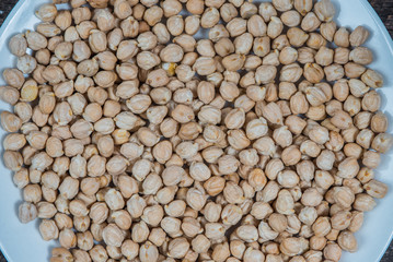 Chick peas background