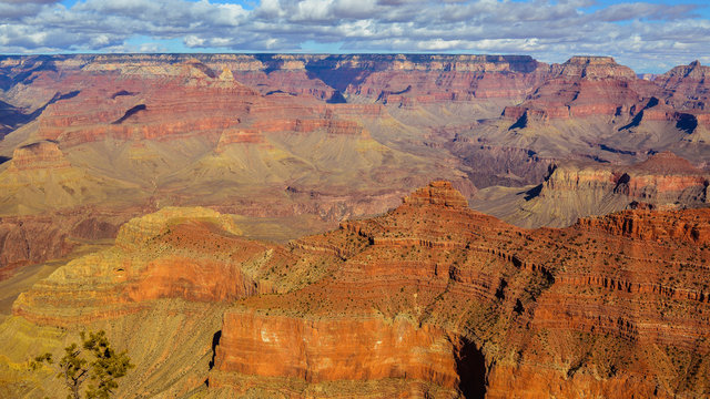 Grand Canyon, a View in South Rim - Arizona