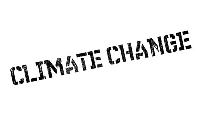 Climate Change rubber stamp. Grunge design with dust scratches. Effects can be easily removed for a clean, crisp look. Color is easily changed.