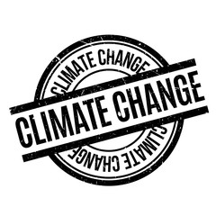 Climate Change rubber stamp. Grunge design with dust scratches. Effects can be easily removed for a clean, crisp look. Color is easily changed.