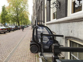 Tiny electric car