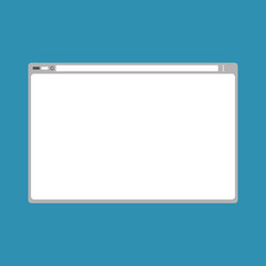 web Simple Browser window white