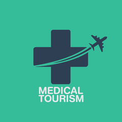 medical tourism vector background