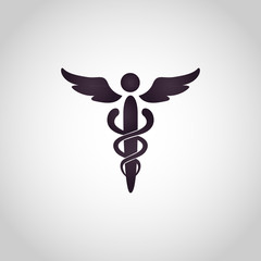 Medicine symbol logo vector icon design