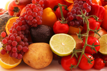 Obraz na płótnie Canvas 新鮮な野菜と果物　