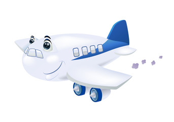 jet plane flying away