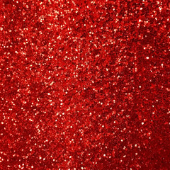 Shiny red glitter texture background
