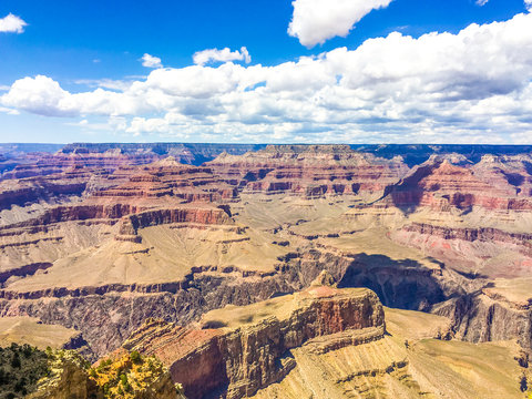 Beautiful view of Grand Canyon National Park ,South Rim in Arizona, United States