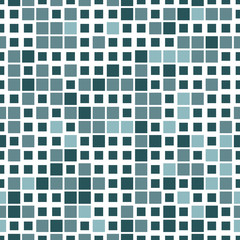 Geometric seamless pattern. The texture consists of square elements arranged on a white background.