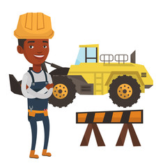 Confident builder with arms crossed.