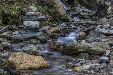 La pierre tombante - Belledonne - Isère.