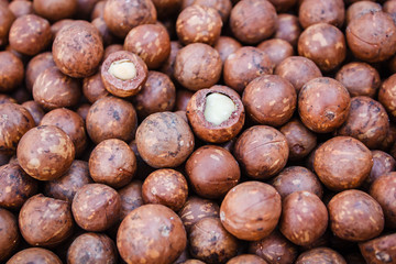 Macadamia nuts.