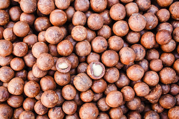 Macadamia nuts.