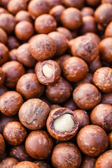 Macadamia nuts.