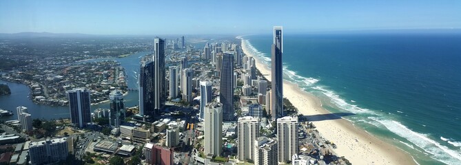 Naklejka premium Gold Coast, Queensland, Australie