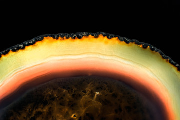 Agate- beautiful, colorful slices and texture