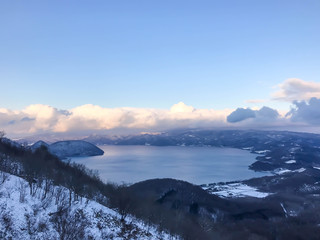 view fron MT.USUZAN SHOWA SHIN ZAN Hokkaido