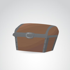 Chest vector icon.