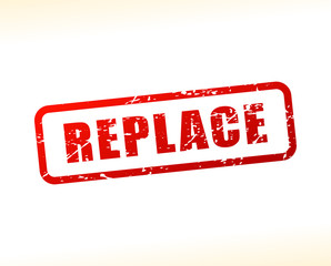 replace text buffered