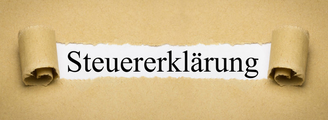 Steuererklärung